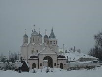 Достопримечательности Галича. Паисиево-Галичский Успенский женский монастырь. Вид с Успенской улицы