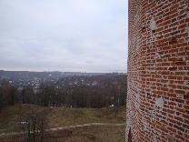 Достопримечательности Смоленска. Смоленская крепостная стена. Вид на город со стены