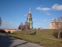 Достопримечательности Рязани. Рязанский Кремль. Вид с южной стороны