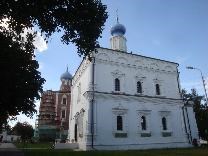 Достопримечательности Рязани. Спасский монастырь. Преображенский собор в 2013 году