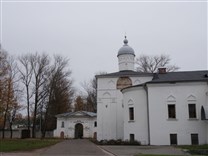 Достопримечательности Великого Новгорода. Антониев монастырь. Сретенская церковь