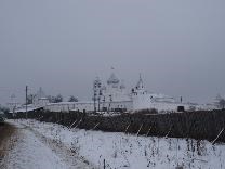 Достопримечательности Переславль-Залесского. Никитский монастырь. Вид с дороги