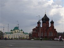 Достопримечательности Тулы. Площадь Ленина. Успенский монастырь