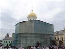 Достопримечательности Сергиева Посада. Троицкий собор. Реставрация в 2015 году