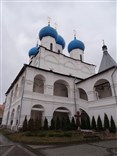 Достопримечательности Серпухова. Высоцкий мужской монастырь. Зачатьевский собор
