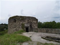 . Копорская крепость. Южная Воротная башня (вид сверху)