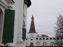 Достопримечательности Волоколамска. Иосифо-Волоцкий монастырь. Часовая башня