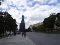 Достопримечательности Москвы. Московский кремль. Троицкая улица