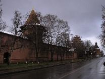 Достопримечательности Суздаля. Улица Ленина. Вид на Спасо-Евфимиев монастырь в 2007 году
