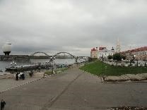 Достопримечательности Рыбинска. Волжская набережная. Спуск к пристани