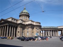 Достопримечательности Санкт-Петербурга. Казанский собор. Казанская площадь