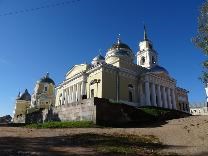 Достопримечательности Осташкова. Нило-Столобенская пустынь (Нилова пустынь). Богоявленский собор и церковь Преподобного Нила