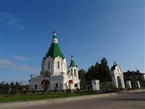 Достопримечательности Дмитрова. Преображенская церковь в Запрудне.  