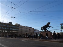 Достопримечательности Санкт-Петербурга. Аничков мост.  