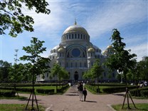 Достопримечательности Санкт-Петербурга. Морской собор Николая Чудотворца. Июнь 2015 года