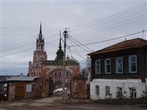 Достопримечательности Можайска. Можайский кремль. Ворота со стороны Бородинской улицы