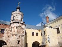 Достопримечательности Торжка. Борисоглебский монастырь. Входоиерусалимская церковь