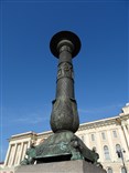 Достопримечательности Санкт-Петербурга. Сфинксы. Стебель папируса