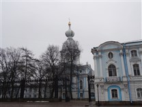 Достопримечательности Санкт-Петербурга. Смольный монастырь. Юго-западная башня