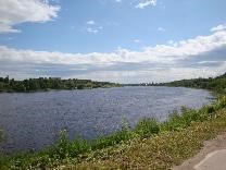 Достопримечательности Старой Ладоги. Река Волхов.  