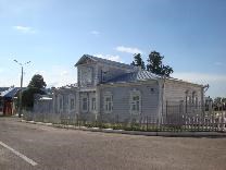 Достопримечательности Коломны. Коломенский Кремль. Деревянное здание на улице Казакова