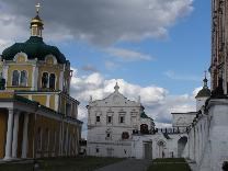 Достопримечательности Рязани. Рязанский Кремль. Вид на дворец Олега