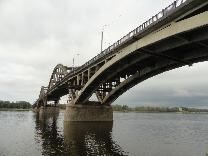 Достопримечательности Рыбинска. Река Волга. Рыбинский мост