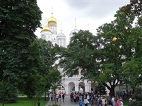 Достопримечательности Москвы. Московский кремль. Малый Кремлёвский сквер