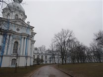 Достопримечательности Санкт-Петербурга. Смольный монастырь.  