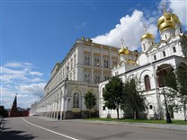 Достопримечательности Москвы. Московский кремль. Боровицкая улица