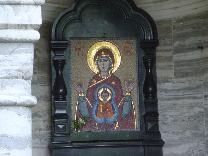 Достопримечательности Приозерска. Валаамский монастырь. Икона в Знаменской часовне