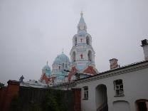Достопримечательности Приозерска. Валаамский монастырь. Вид на собор с северной стороны