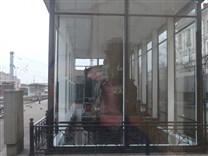 Достопримечательности Санкт-Петербурга. Финляндский вокзал. Паровоз В.И. Ленина