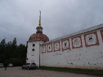 Достопримечательности Тихвина. Богородичный Тихвинский Успенский монастырь. Юго-западная башня