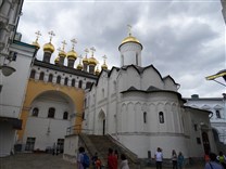 Достопримечательности Москвы. Московский кремль. Церковь Ризоположения