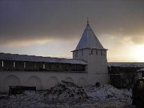 Достопримечательности Переславль-Залесского. Никитский монастырь. Сторожевая башня
