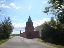 Достопримечательности Старой Ладоги. Никольский мужской монастырь. Северо-восточная башня
