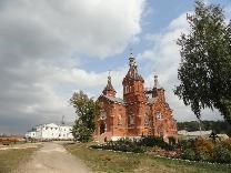 Достопримечательности Задонска. Богородицко-Тихоновский Тюнинский женский монастырь. На территории монастыря