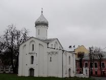 Достопримечательности Великого Новгорода. Ярославово Дворище. Церковь Прокопия