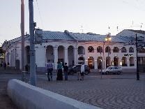 Достопримечательности Владимира. Гостиный двор (торговые ряды). Вид с Большой Московской улицы