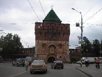 Достопримечательности Нижнего Новгорода. Нижегородский кремль. Дмитровская башня