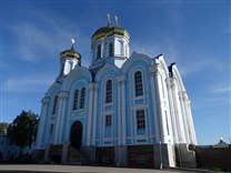 Достопримечательности Задонска. Задонский Рождество-Богородицкий мужской монастырь. Владимирский собор