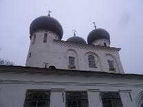 Достопримечательности Великого Новгорода. Антониев монастырь. Рождественский собор 1117 года