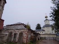 Достопримечательности Осташкова. Житенный Смоленский женский монастырь. Руины Смоленского собора