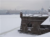 Достопримечательности Санкт-Петербурга. Петропавловская крепость. Нарышкин бастион