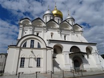 Достопримечательности Москвы. Архангельский собор. Южный фасад