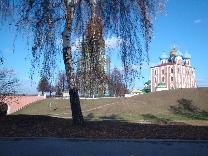 Достопримечательности Рязани. Рязанский Кремль. Вид с южной стороны