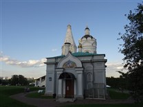 Достопримечательности Москвы. Царская резиденция Коломенское. Трапезная Георгиевского храма