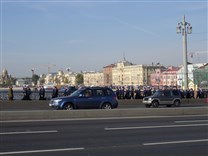 Достопримечательности Санкт-Петербурга. Благовещенский мост. Полотно моста