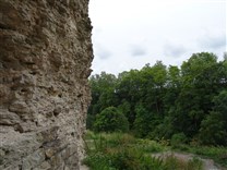 . Копорская крепость. Вид на ущелье из башни
